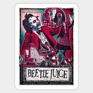 Beetlejuice Sticker